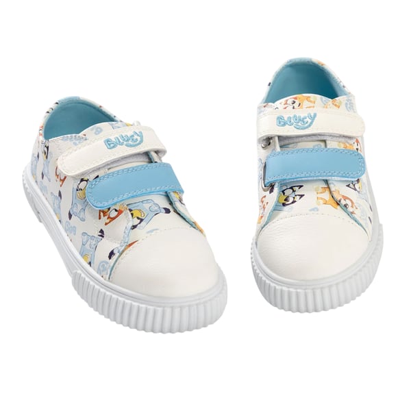 Bluey Childrens/Kids Character Hook and Loop Trainers