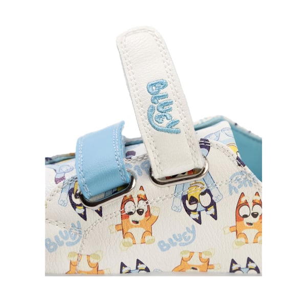 Bluey Childrens/Kids Character Hook and Loop Trainers