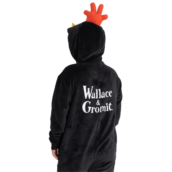 Wallace and Gromit Unisex Adult Feathers McGraw All-In-One Nightwear
