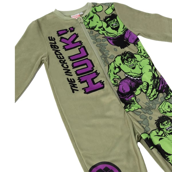 The Incredible Hulk Boys All-In-One Nightwear