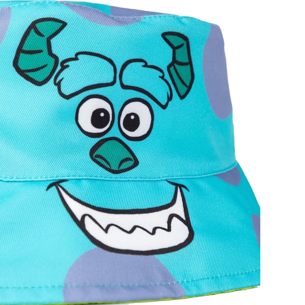 Monsters Inc Childrens/Kids Mike & Sulley Reversible Bucket Hat