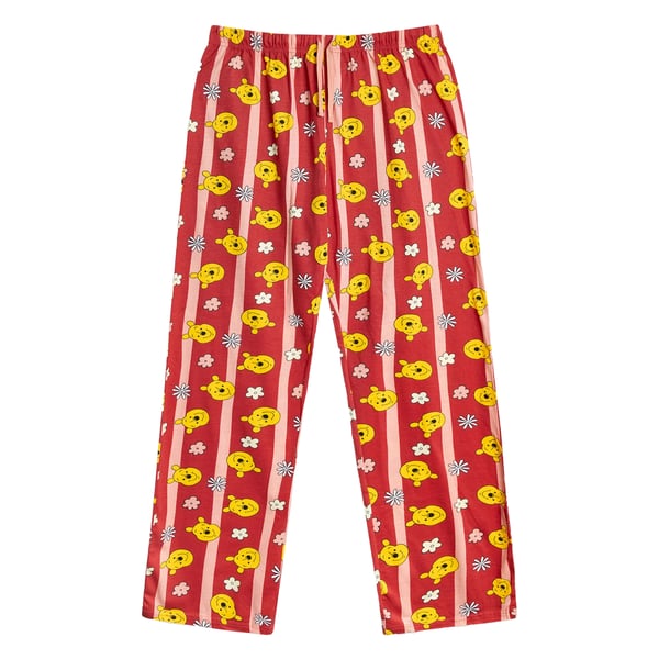 Nalle Puh Naisten Lyhythihainen Pitkä Pyjamasetti
