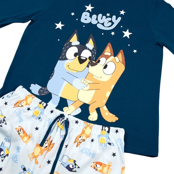 Bluey Womens/Ladies Family Long Pyjama Set