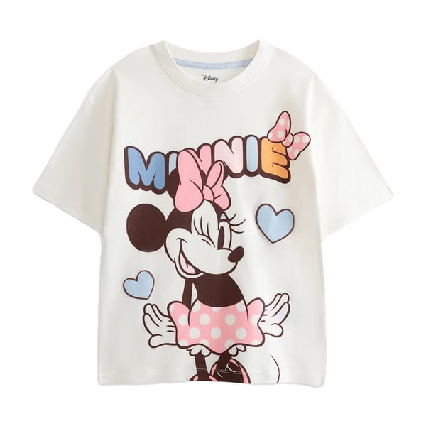 Disney Girls Minnie Mouse Short Pyjama Set (Pack of 2)