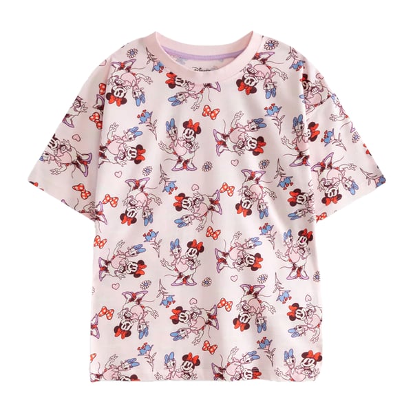 Disney Girls Minnie Mouse Short Pyjama Set (Pack of 2)