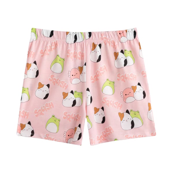 Squishmallows Flickor Feeling Mallow Kort Pyjamas Set (2-pack)