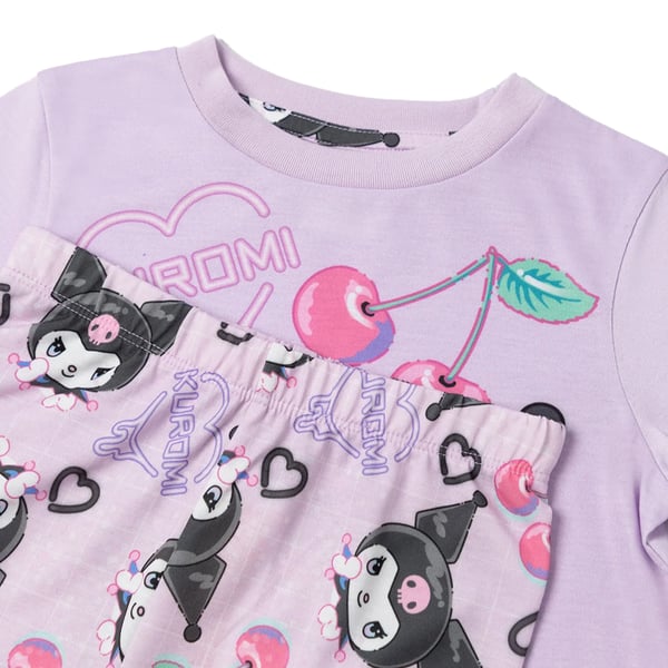 Hello Kitty Girls Kuromi Long Pyjama Set