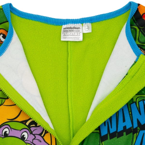Teenage Mutant Ninja Turtles Childrens/Kids Characters All-In-One Nightwear