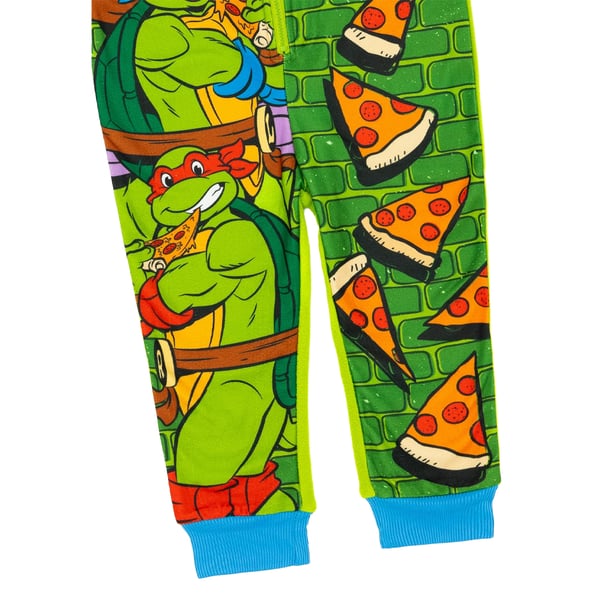 Teenage Mutant Ninja Turtles Childrens/Kids Characters All-In-One Nightwear