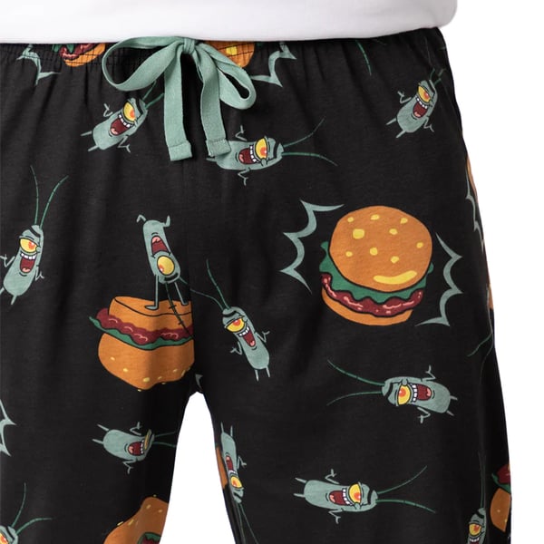 SpongeBob SquarePants Mens Plankton Lounge Pants