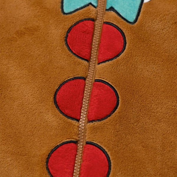 Show Me The Merch Childrens/Kids Gingerbread All-In-One Nightwear
