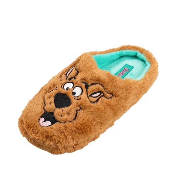 Scooby Doo Unisex Adult Character Face Mule Slippers