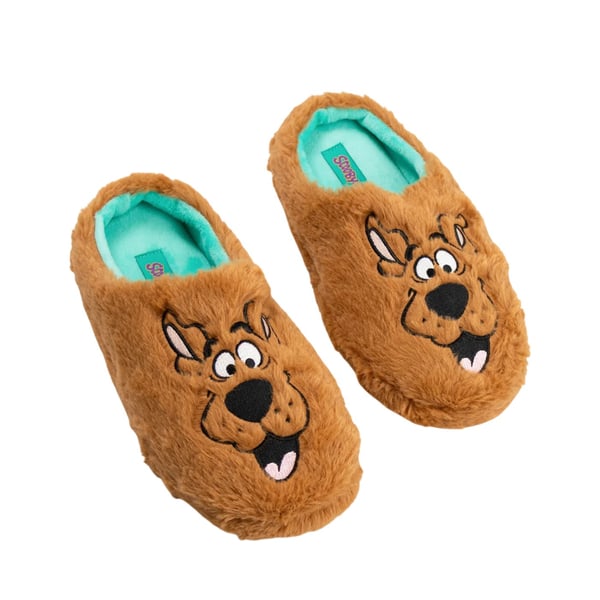 Scooby Doo Unisex Adult Character Face Mule Slippers Scooby Doo Unisex Adult Character Face Mule Slippers