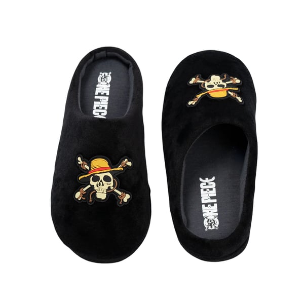One Piece Tofflor med logotyp för pojkar