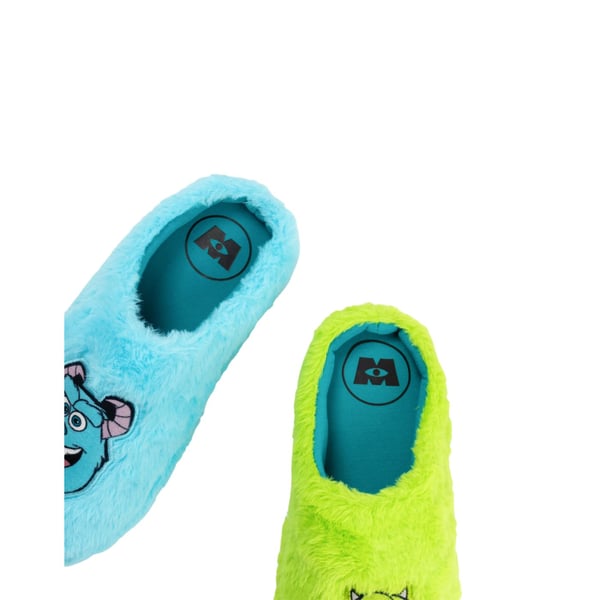 Monsters Inc Unisex Adult Mike & Sulley Mule Slippers