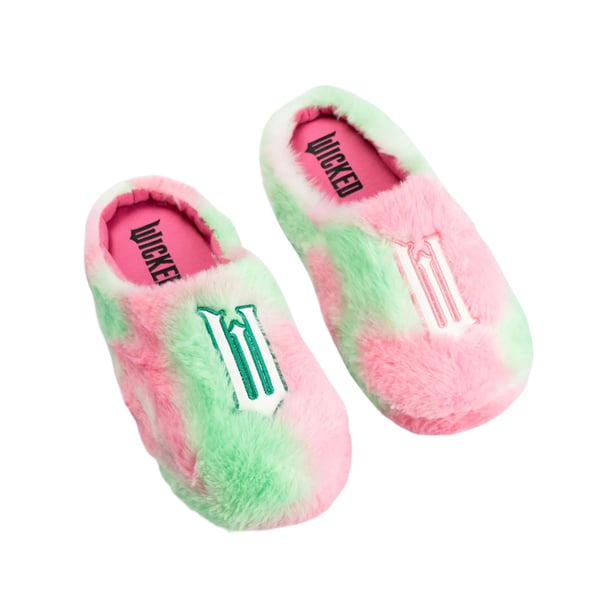 Wicked Girls Logo Mule Slippers