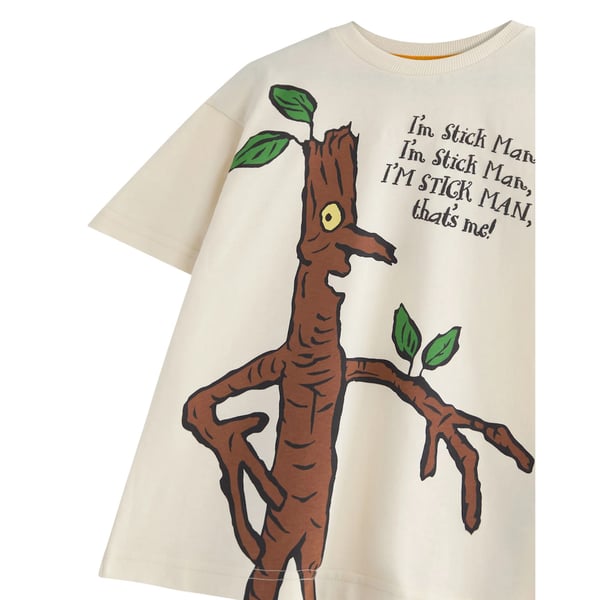 Gruffalo Lasten/Kids I'm A Stickman Lyhythihainen T-paita