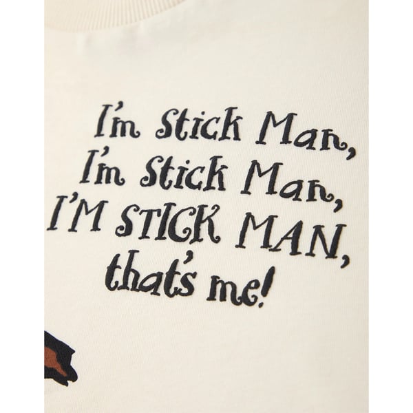 Gruffalo Lasten/Kids I'm A Stickman Lyhythihainen T-paita