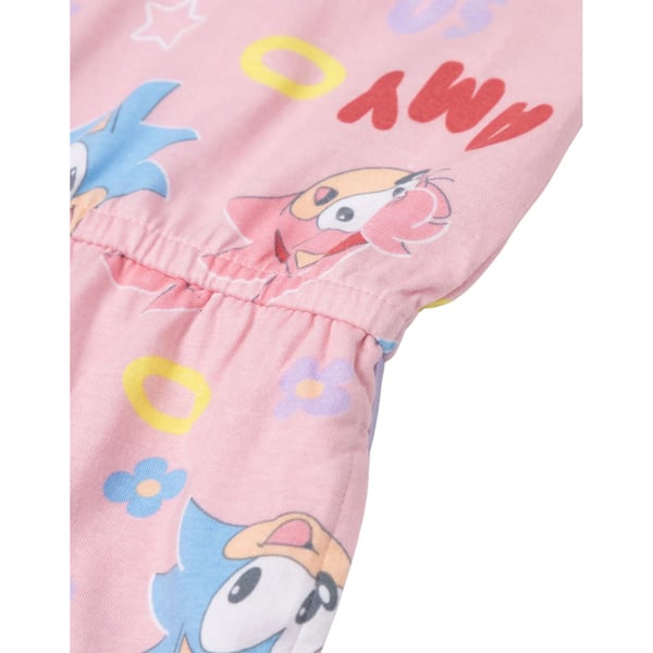 Sonic The Hedgehog Girls Sonic & Amy Sleeveless Playsuit