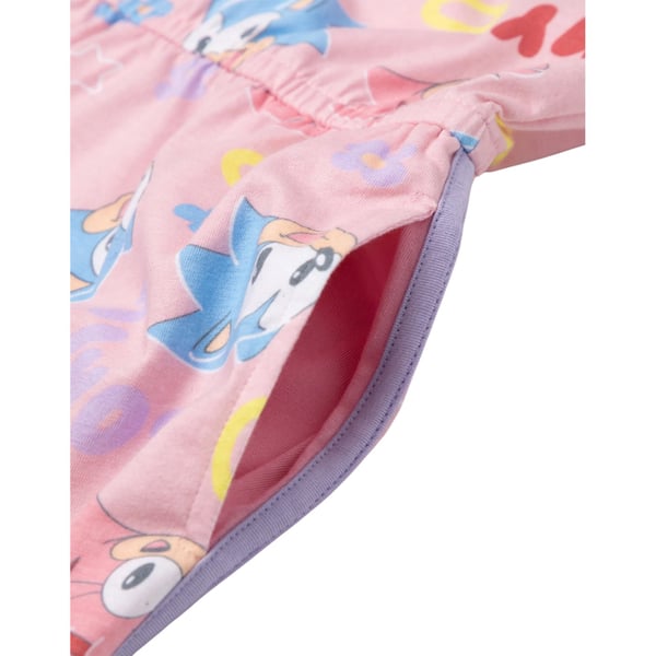 Sonic The Hedgehog Girls Sonic & Amy Sleeveless Playsuit