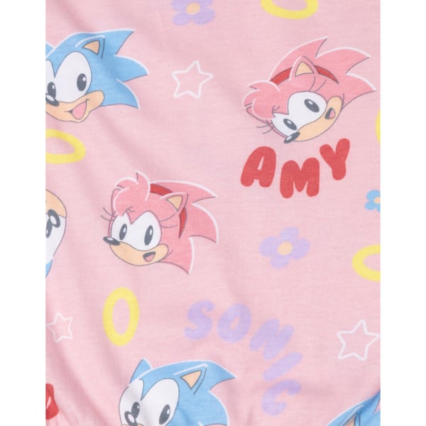 Sonic The Hedgehog Girls Sonic & Amy Sleeveless Playsuit