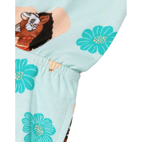 Moana Girls Flowers All-Over Print Sleeveless Playsuit