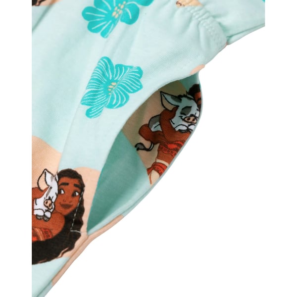 Moana Girls Flowers All-Over Print Sleeveless Playsuit