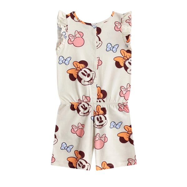Disney Girls Minnie Mouse All-Over Print Playsuit