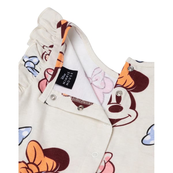 Disney Girls Minnie Mouse All-Over Print Playsuit
