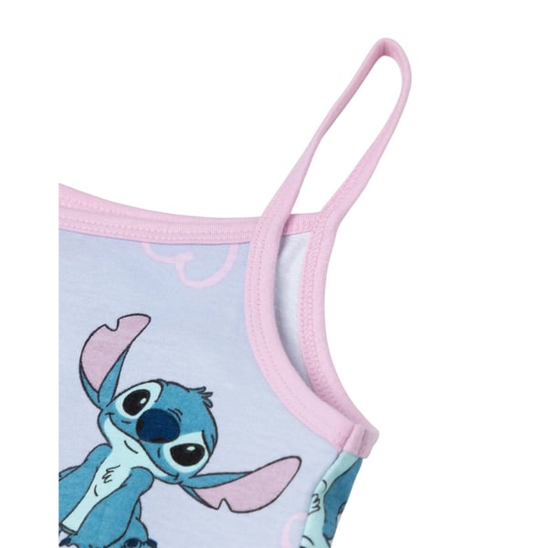 Lilo & Stitch Girls Stitch All-Over Print Sleeveless Playsuit