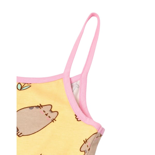 Pusheen Girls Spring Floral Sleeveless Playsuit