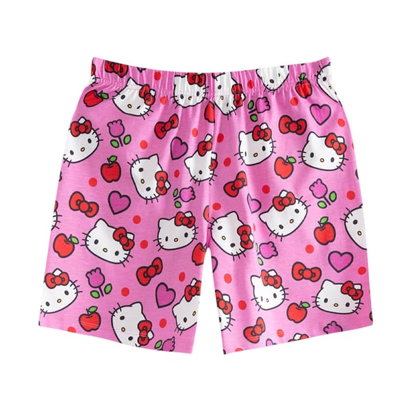 Hello Kitty Girls Hearts & Bows Short Pyjama Set