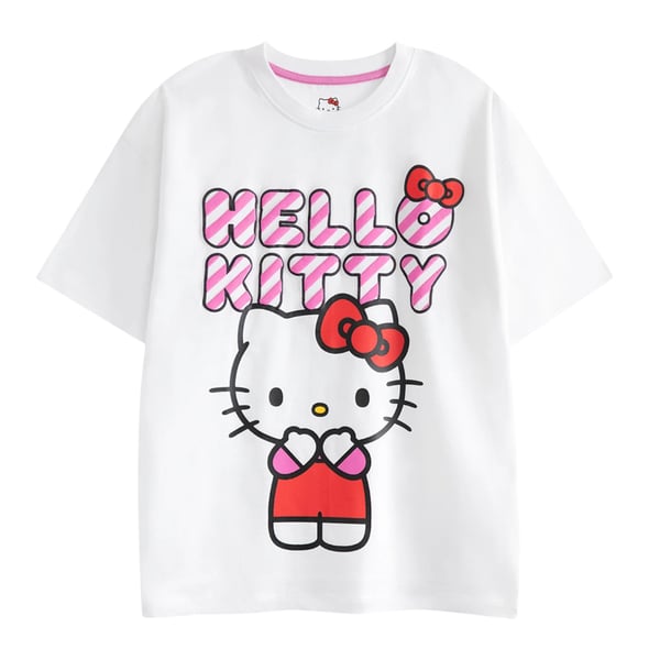 Hello Kitty Girls Hearts & Bows Short Pyjama Set