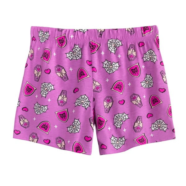 Monster High Girls Draculaura & Frankie Stein Short Pyjama Set (Pack of 2)
