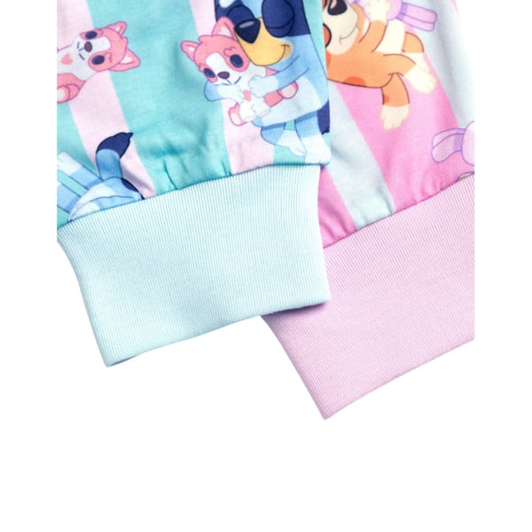 Bluey tyttöjen Bluey & Bingo pitkä pyjamisetti (2 kpl)
