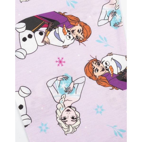 Frozen tyttöjen Elsa Anna Olaf pitkä pyjamasetti