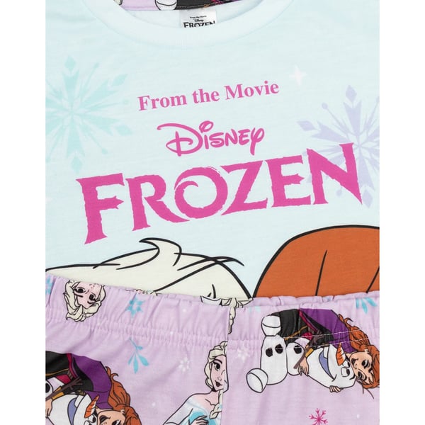 Frozen tyttöjen Elsa Anna Olaf pitkä pyjamasetti