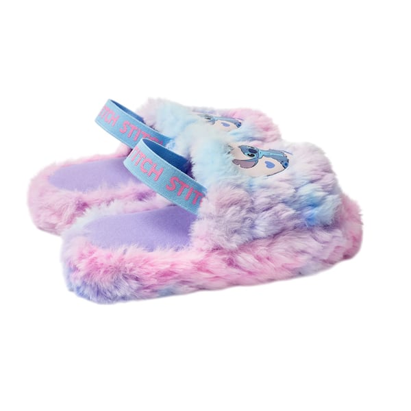 Lilo & Stitch Girls Stitch Fluffy Slippers