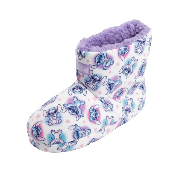 Lilo & Stitch Girls All-Over Print Slipper Boots
