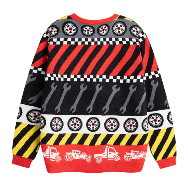 Hot Wheels Childrens/Kids Spanner Christmas Jumper