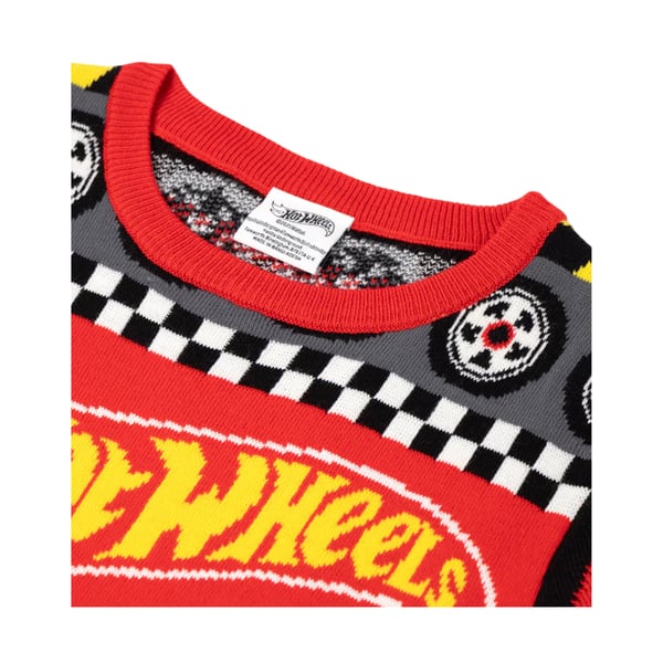 Hot Wheels Childrens/Kids Spanner Christmas Jumper