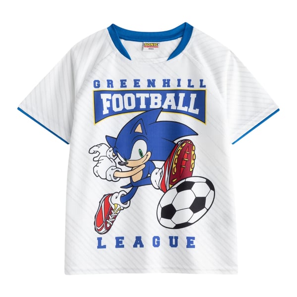 Sonic The Hedgehog Boys Greenhill League Football Kit