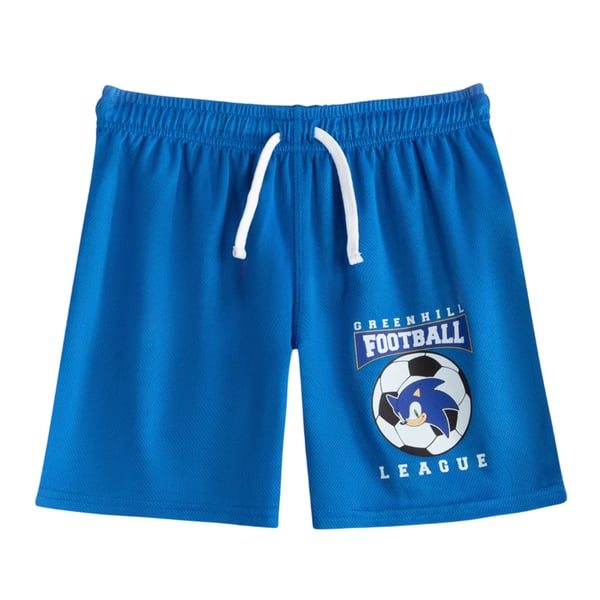 Sonic The Hedgehog Boys Greenhill League Football Kit