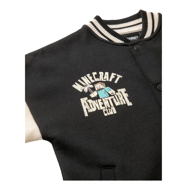 Minecraft Boys Creeper Varsity Jacket