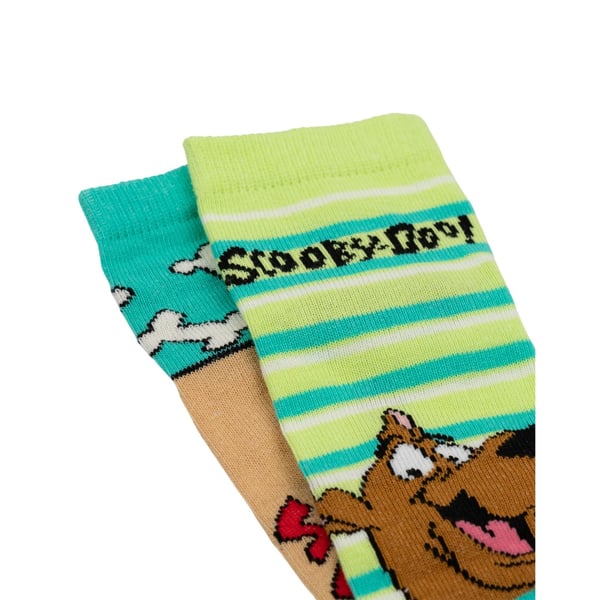 Scooby Doo Childrens/Kids Character Calf-Length Socks (Pack of 5)