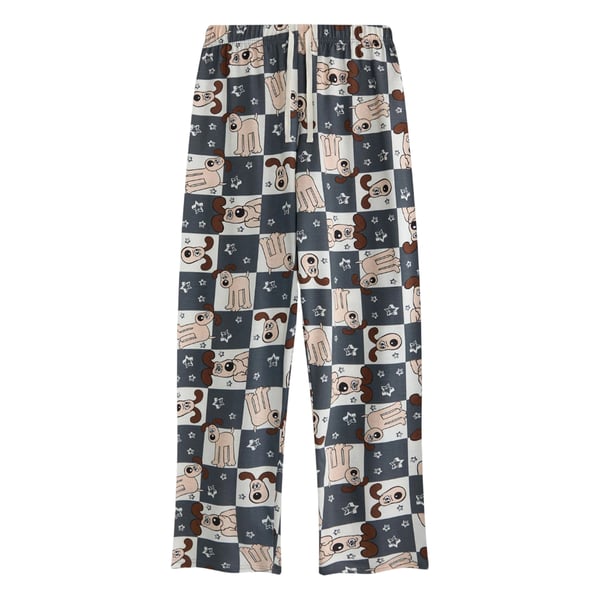 Wallace and Gromit Womens/Ladies Tea Time Short-Sleeved Long Pyjama Set Set