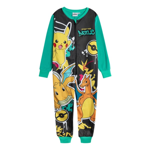 Pokemon Boys Characters All-In-One Nightwear