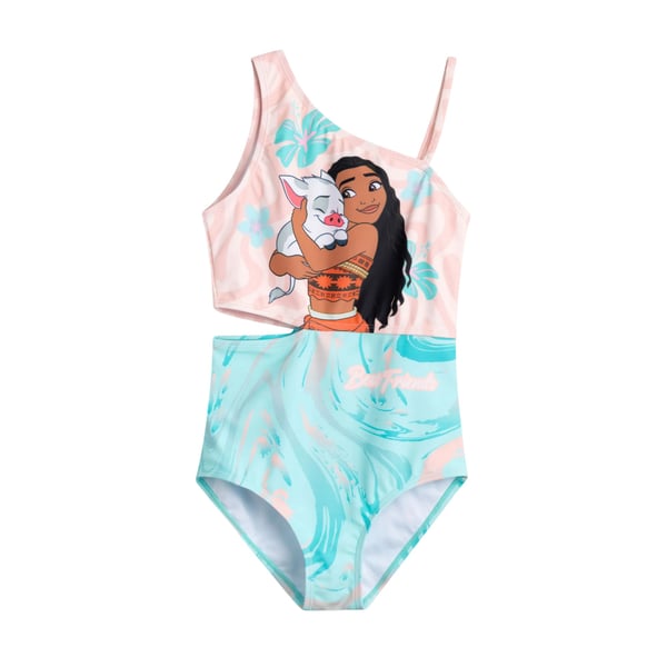 Moana Girls Best Friends One Piece Swimsuit
