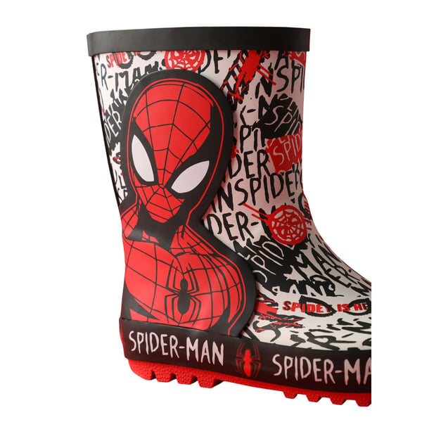 Spider-Man Boys Character Wellington Boots