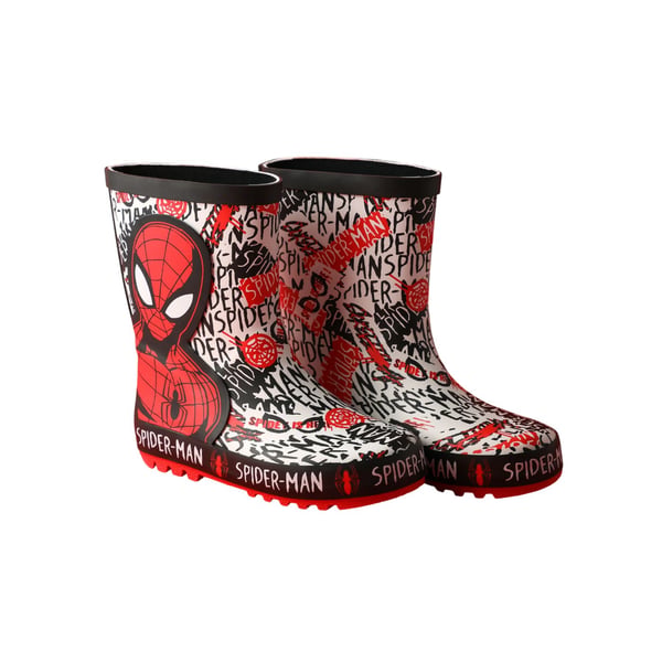 Spider-Man Boys Character Wellington Boots Spider-Man Boys Character Wellington Boots